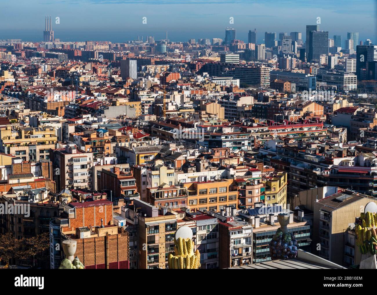 City of Barcelona, Catalonia, Spain. Stock Photo
