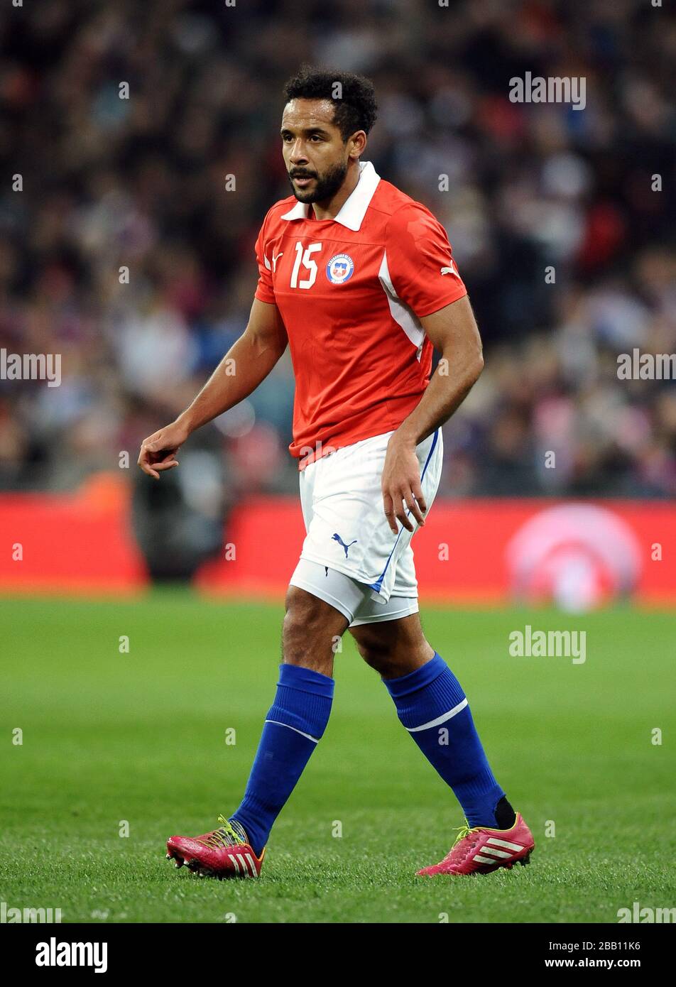 Jean Beausejour, Chile Stock Photo