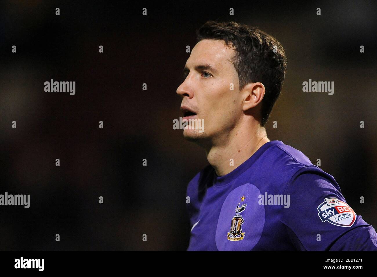 Jon McLaughlin, Bradford City goalkeeper Stock Photo
