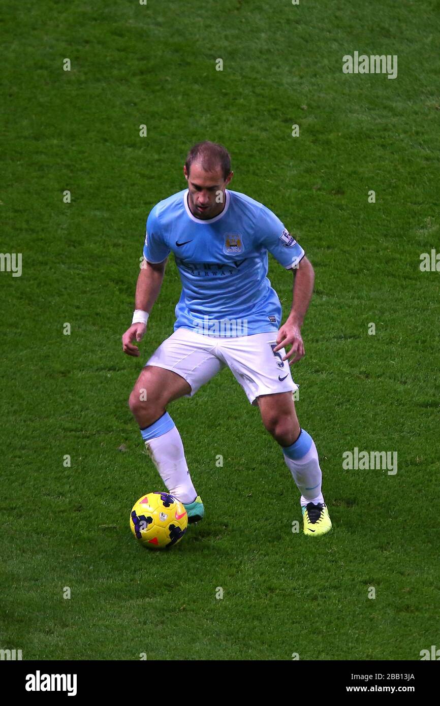 Pablo Zabaleta, Manchester City Stock Photo - Alamy