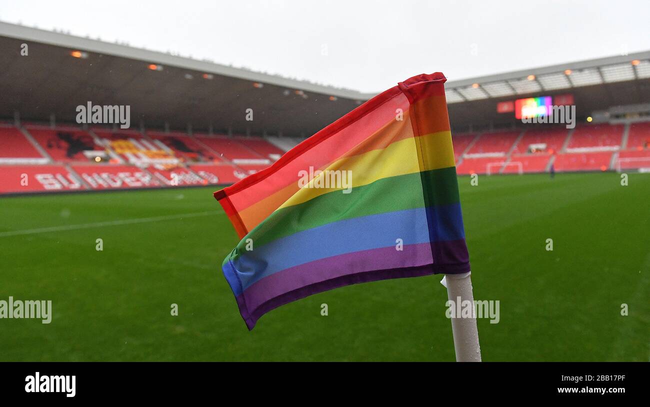 A general view of the Sunderland Stadium of Light, home of Sunderland