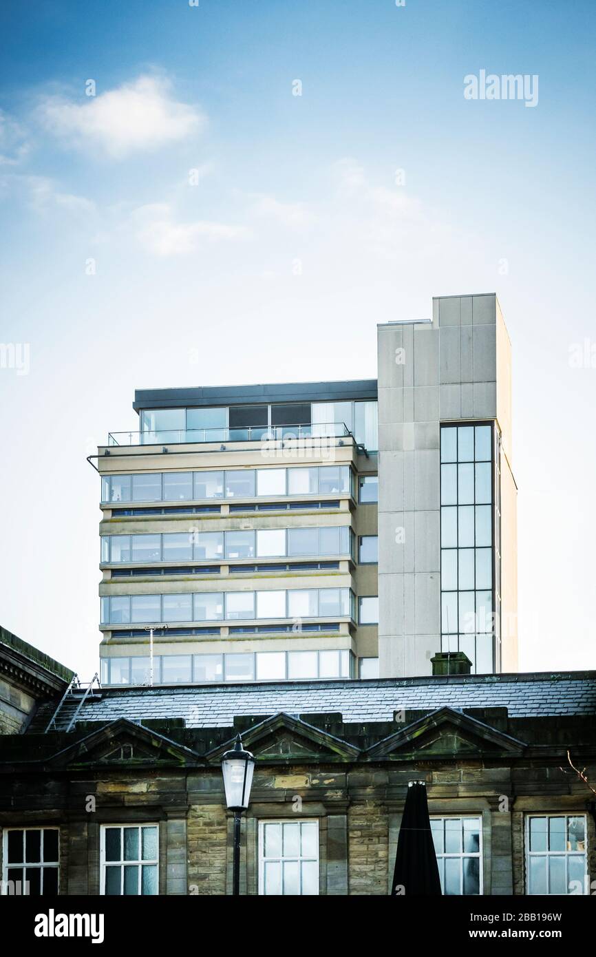 Office block on Parliament Street, Harrogate, North Yorkshire, UK Stock Photo