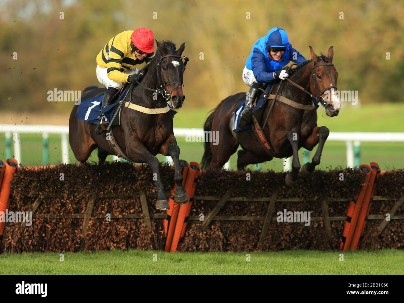 Tigresse Bleue Ridden By A P Mccoy Right Beats Just Cloudy Ridden By Felix De Giles To Win The William Hill The Jumps Win 100 000 Handicap Hurdles Race Stock Photo Alamy Tigresse Bleue Ridden By A P Mccoy Right Beats Just Cloudy Ridden By Felix De Giles To Win The William Hill The Jumps Win 100 000 Handicap Hurdles Race Stock Photo Alamy