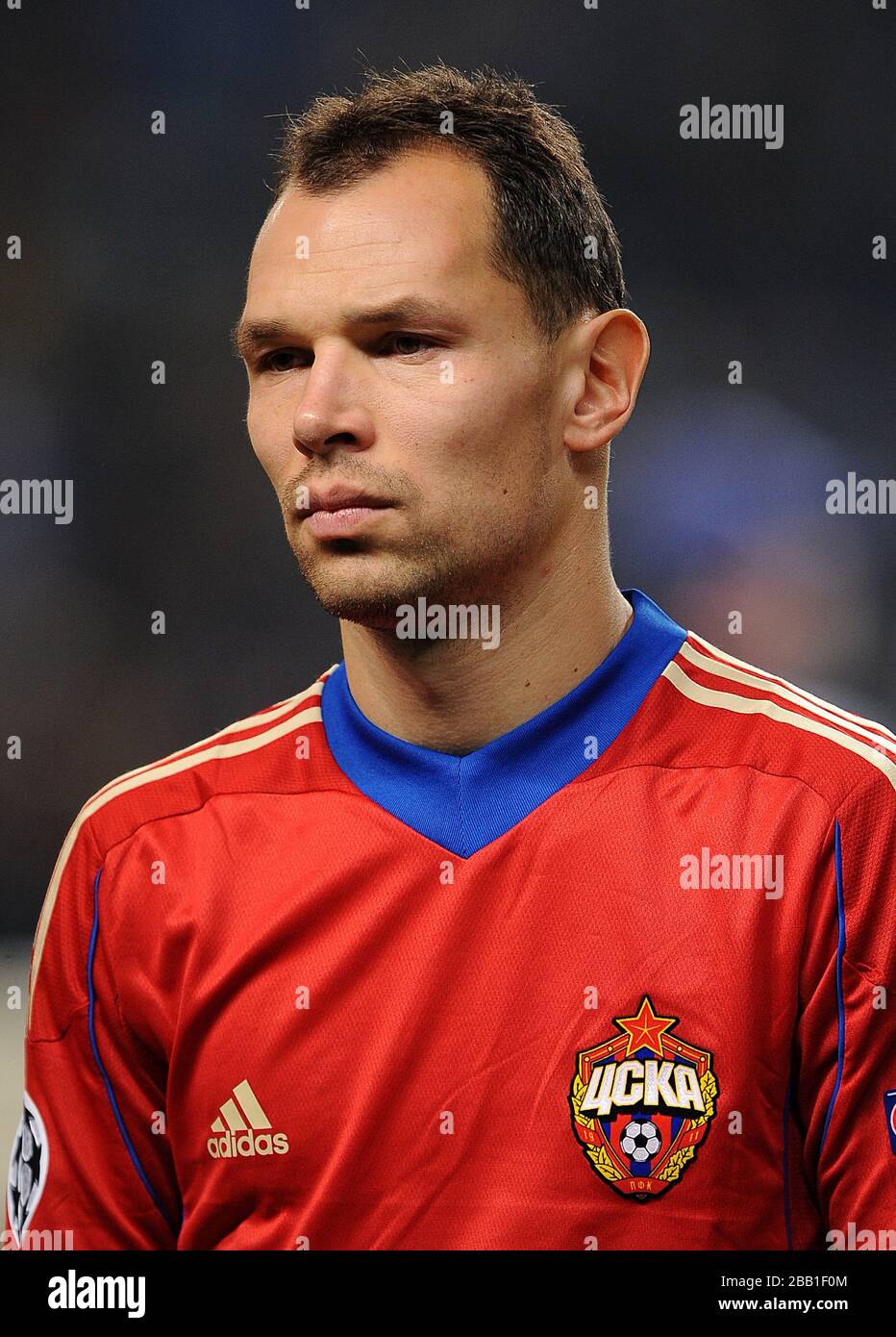 Sergei Ignashevich, CSKA Moscow Stock Photo