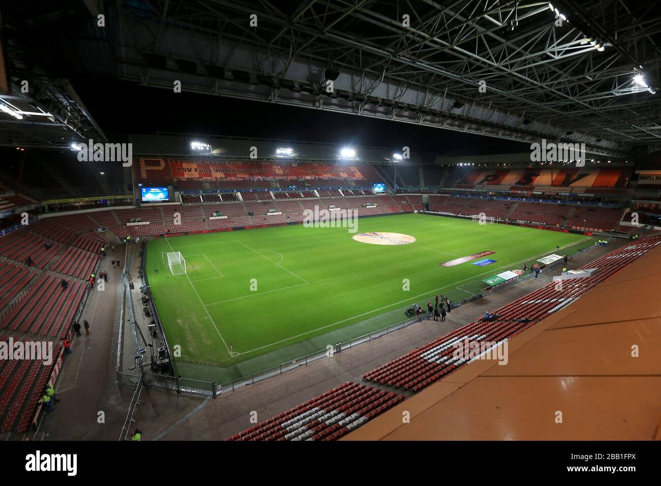 General view of Philips Stadion Stock Photo