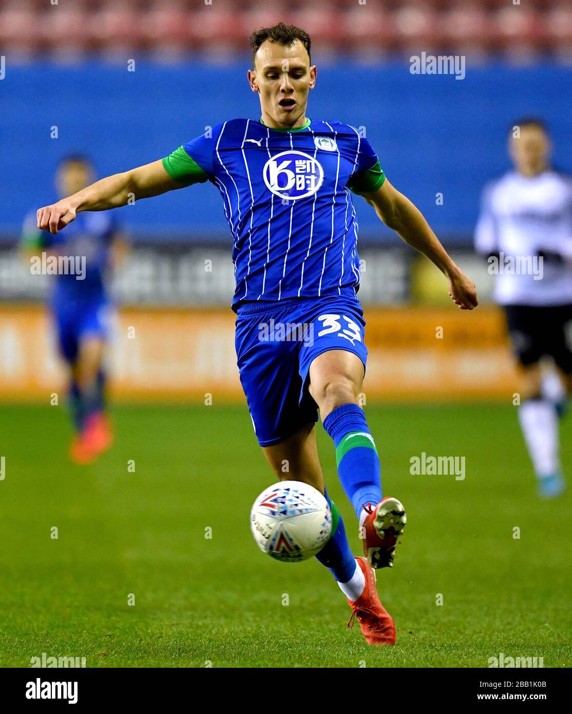 Wigan Athletic's Kal Naismith in action Stock Photo - Alamy