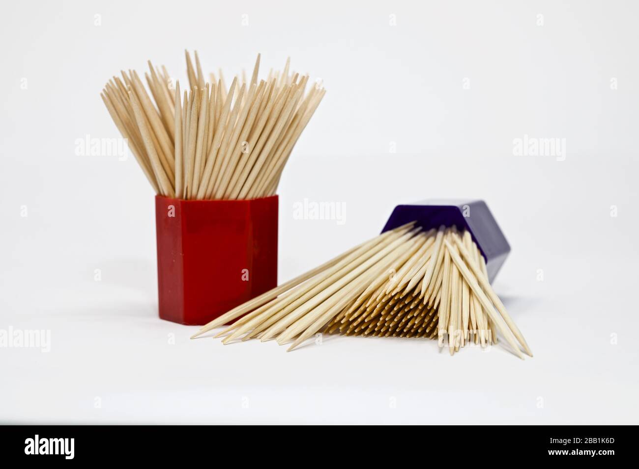Wooden Cocktail Sticks Stock Photo Alamy
