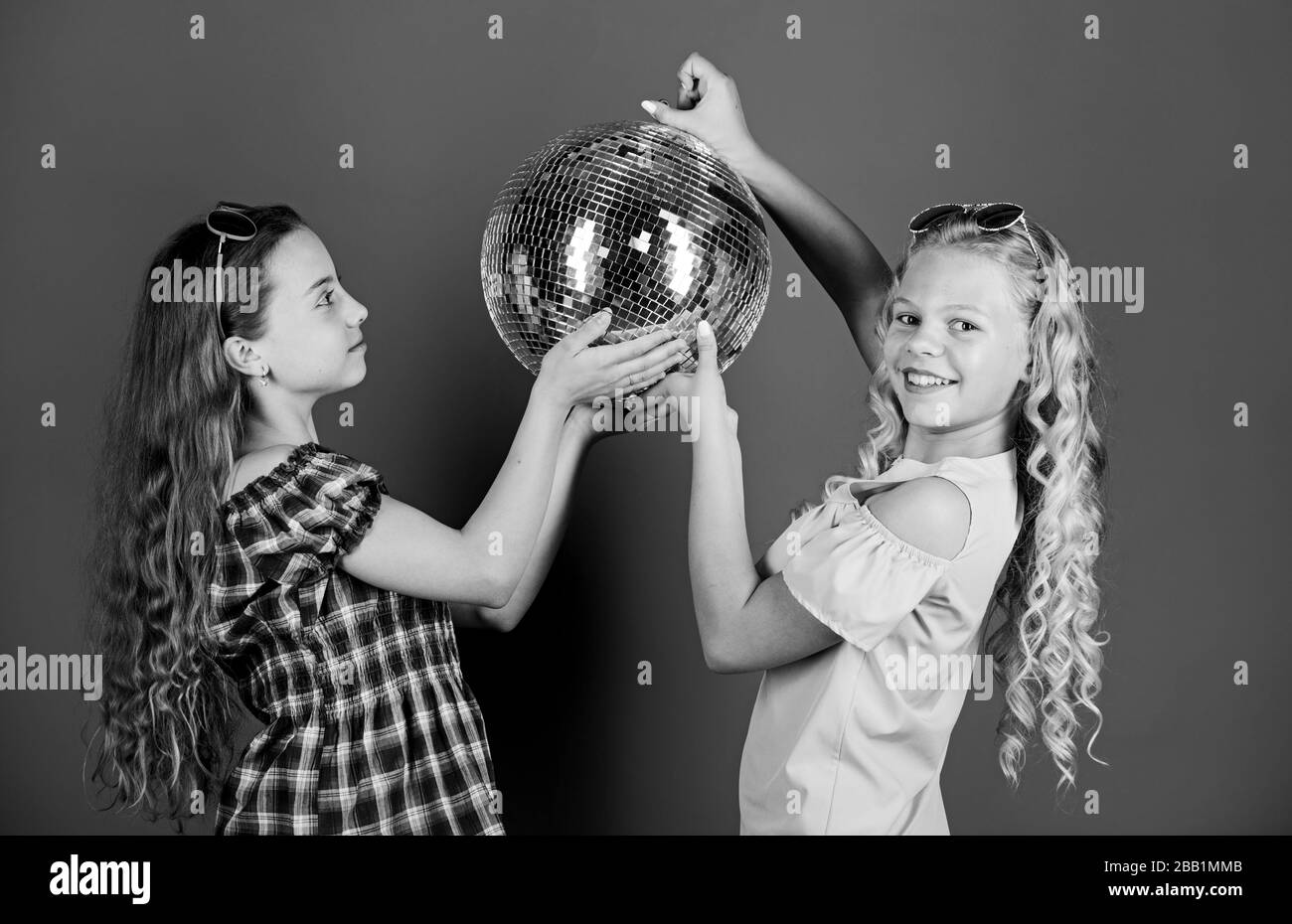 Retro music. Mirrors reflecting lights disco atmosphere. Holiday celebration. Entertainment