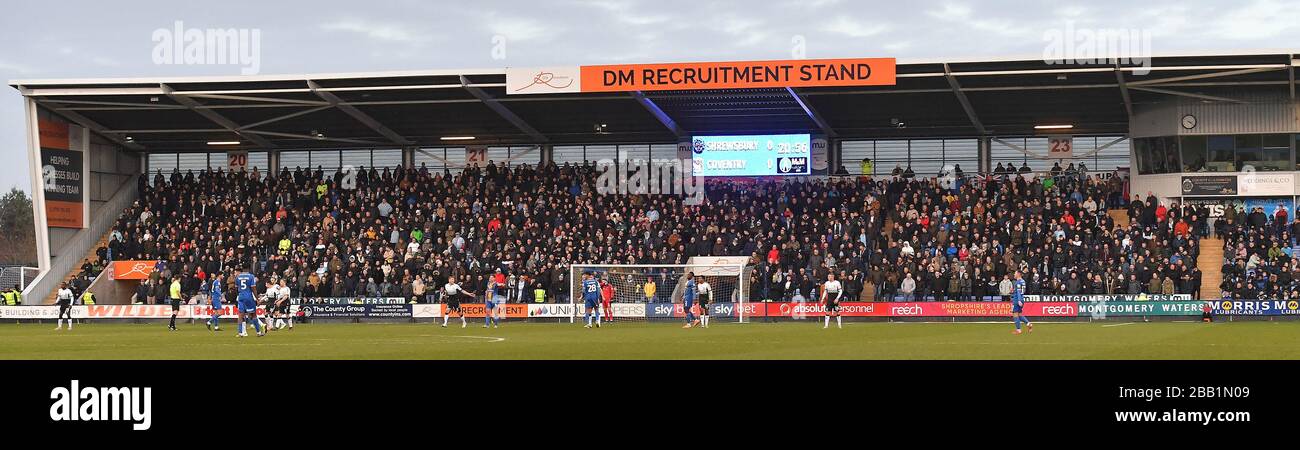 The traveling Coventry City fans Stock Photo - Alamy