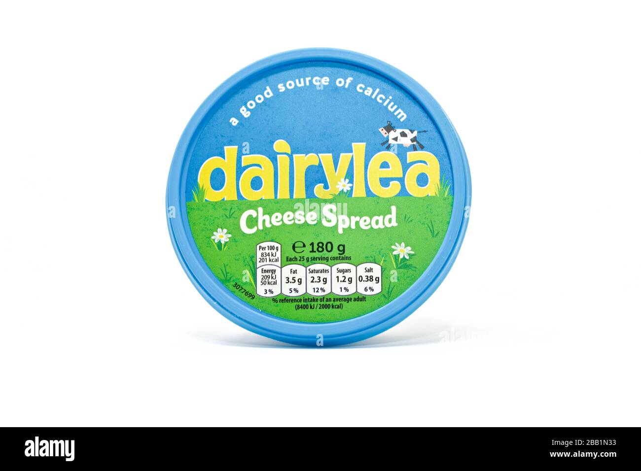 Dairylea Cheese Spread Stock Photo