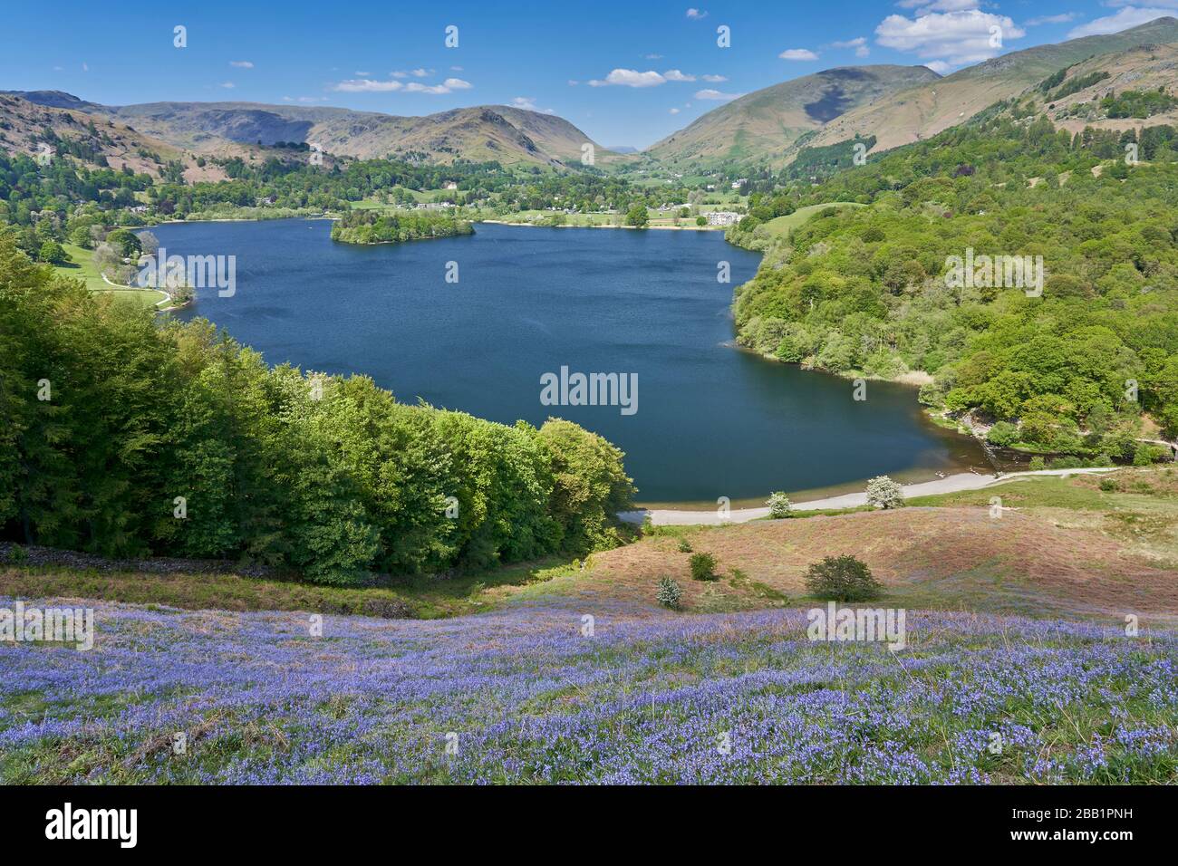 Grasmere Lake District Cumbria England Stock Photo