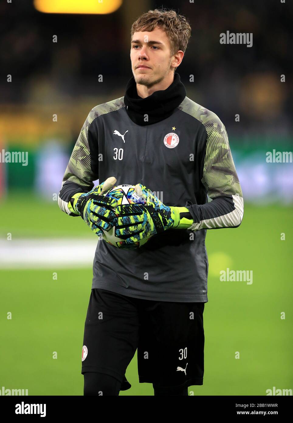 Slavia Prague Goalkeeper Jakub Markovic Stock Photo Alamy