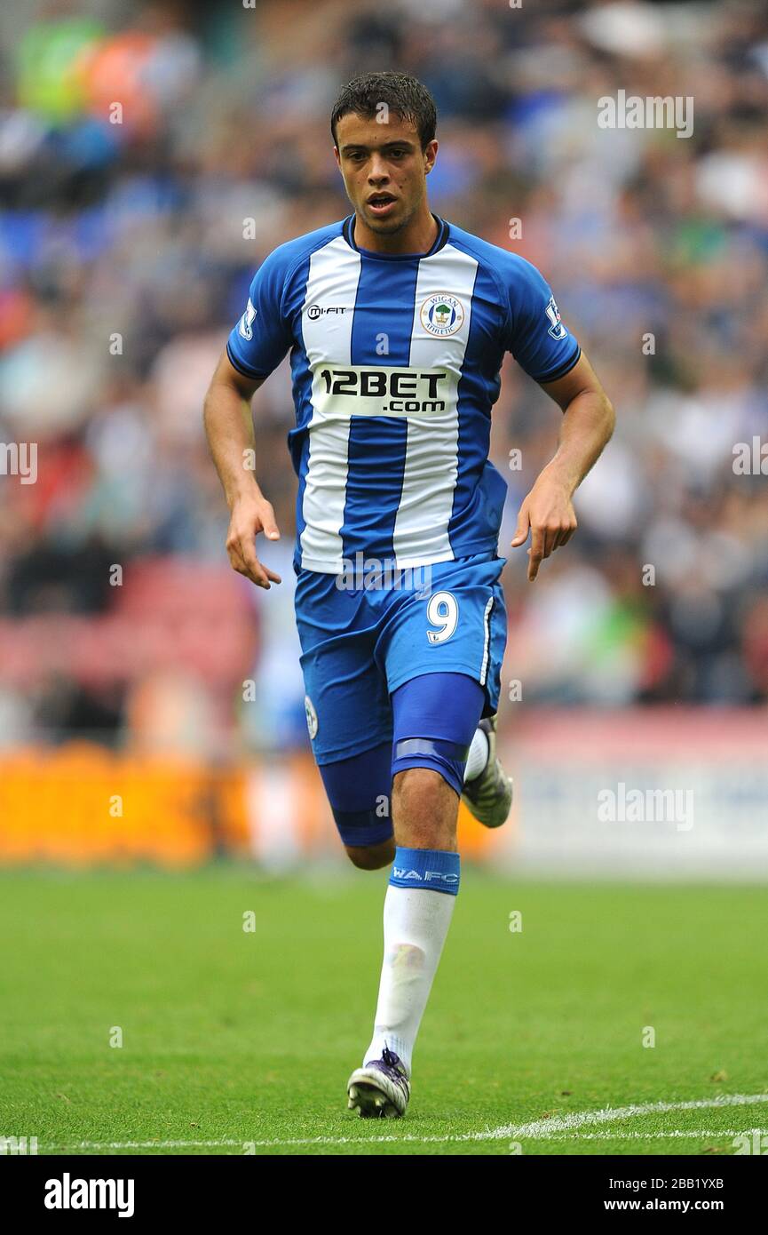 Franco Di Santo Wigan Athletic Stock Photo Alamy