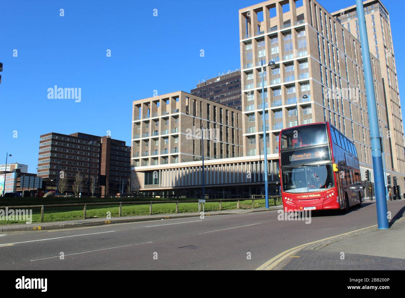 Photos taken during the Coronavirus Pandemic 2020 in the UK, Birmingham City Centre Stock Photo