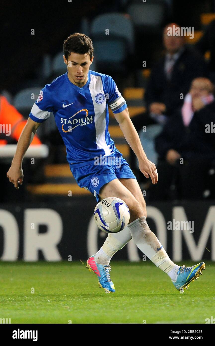 Tommy Rowe, Peterborough United Stock Photo - Alamy