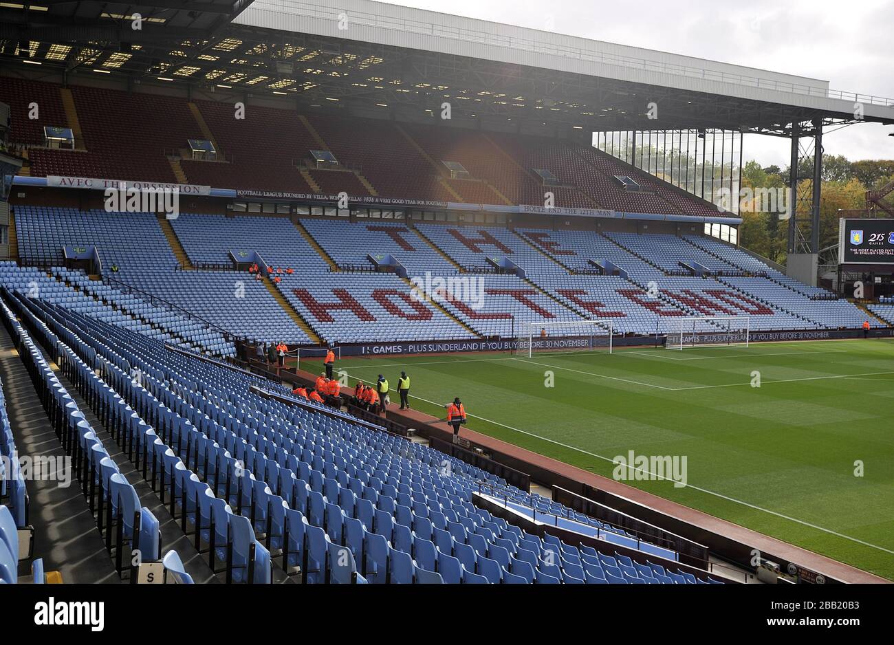 General view of Villa Park Stock Photo