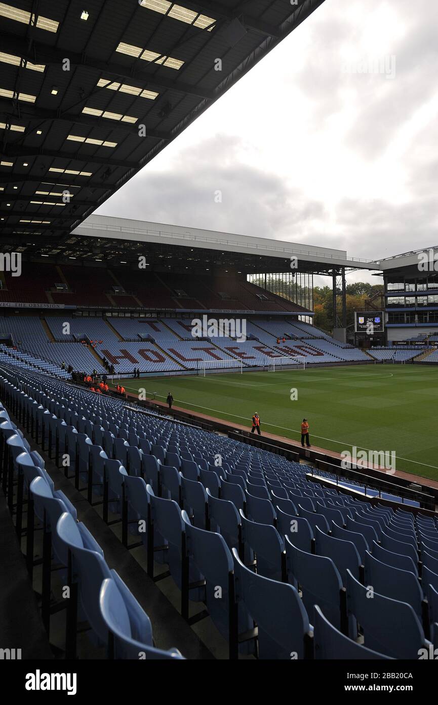 General view of Villa Park Stock Photo