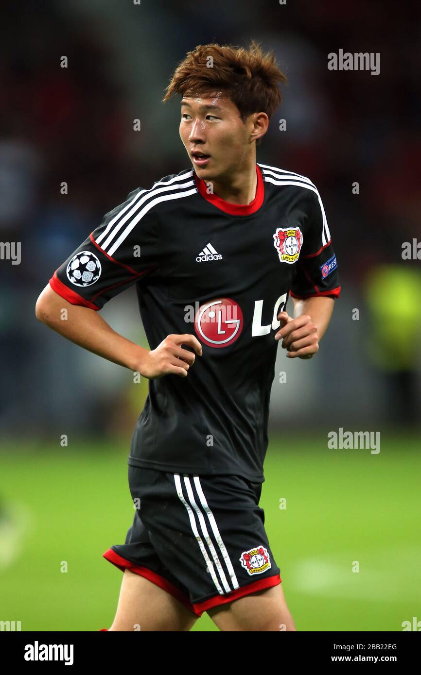 Son Heung-Min, Bayer Leverkusen Stock Photo - Alamy