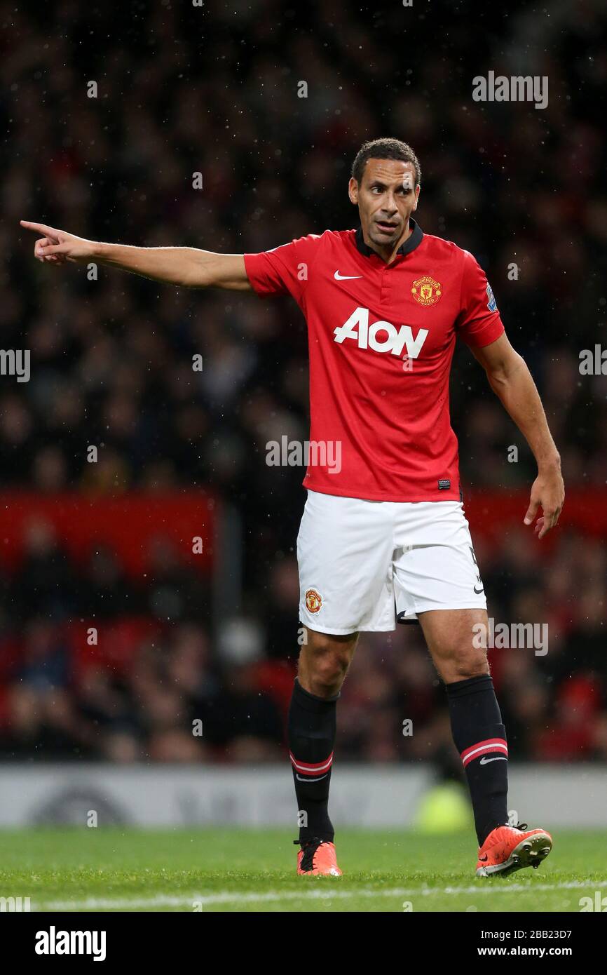 Rio Ferdinand, Manchester United Stock Photo - Alamy
