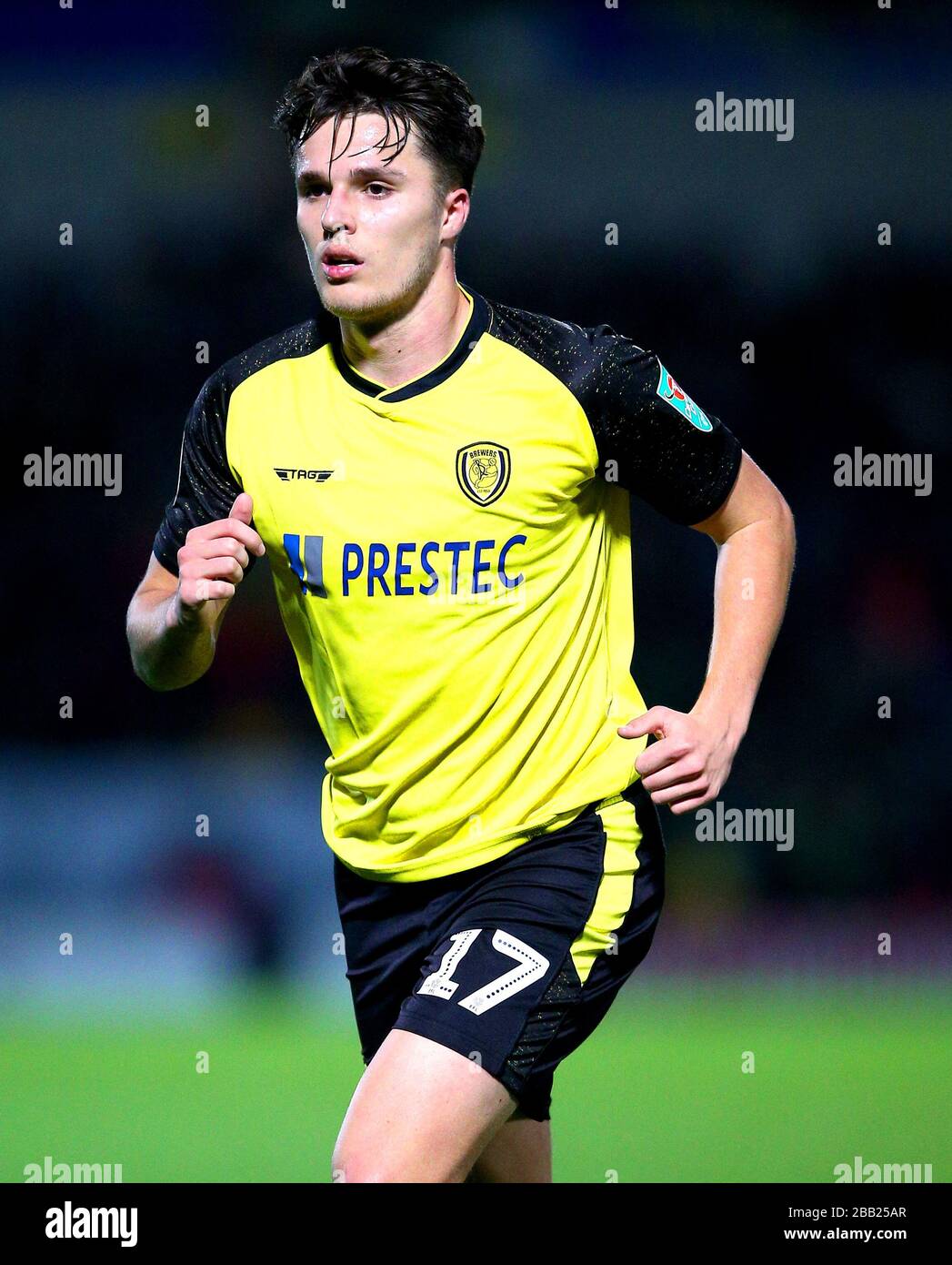Burton Albion's Oliver Sarkic in action Stock Photo - Alamy
