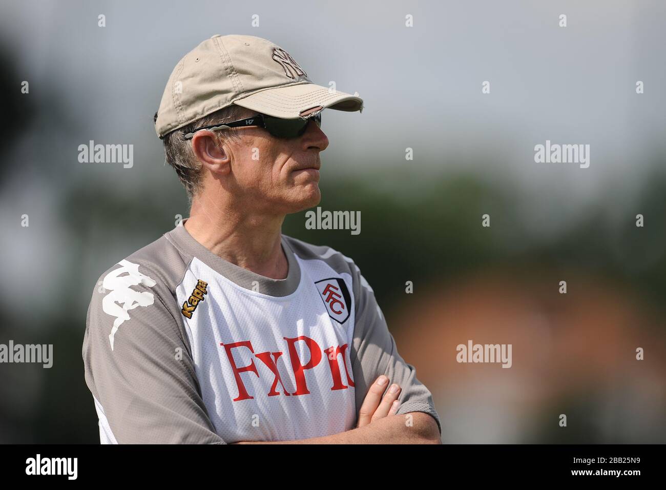 Fulham DFC coach Stock Photo