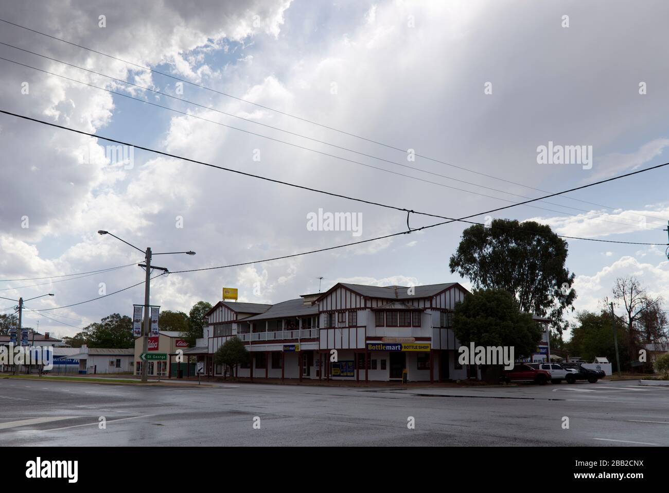 Hotel Richards in Mitchell Queensland Australia Stock Photo Alamy