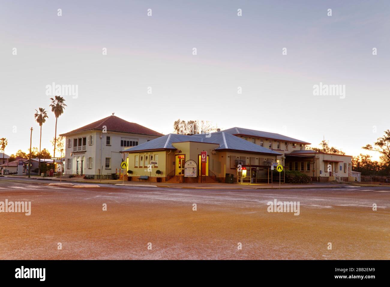 Australia Post Office building Charleville Queensland Australia Stock ...