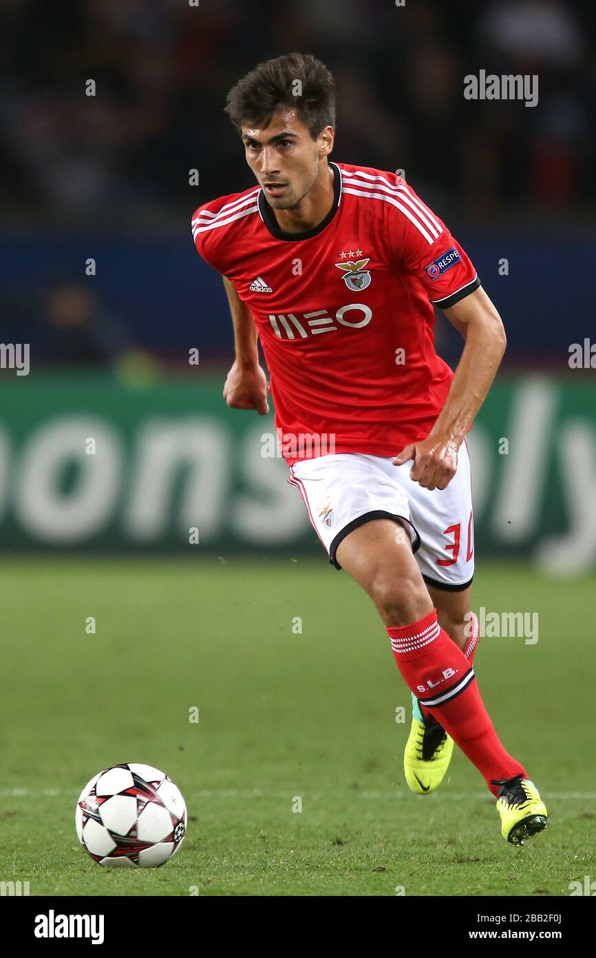 Andre Gomes, Benfica Stock Photo