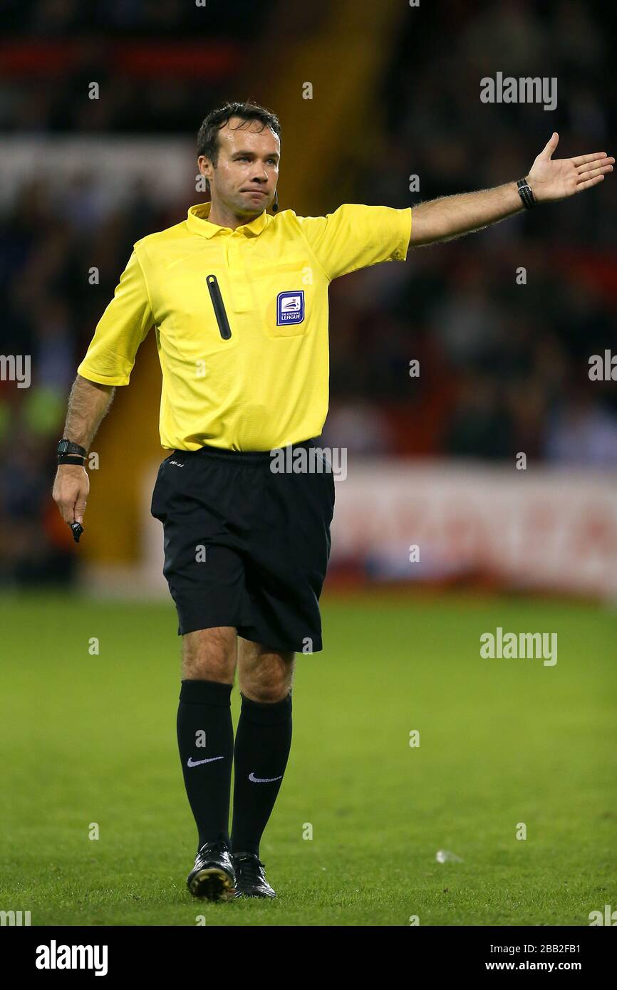 Referee Paul Tierney Stock Photo - Alamy