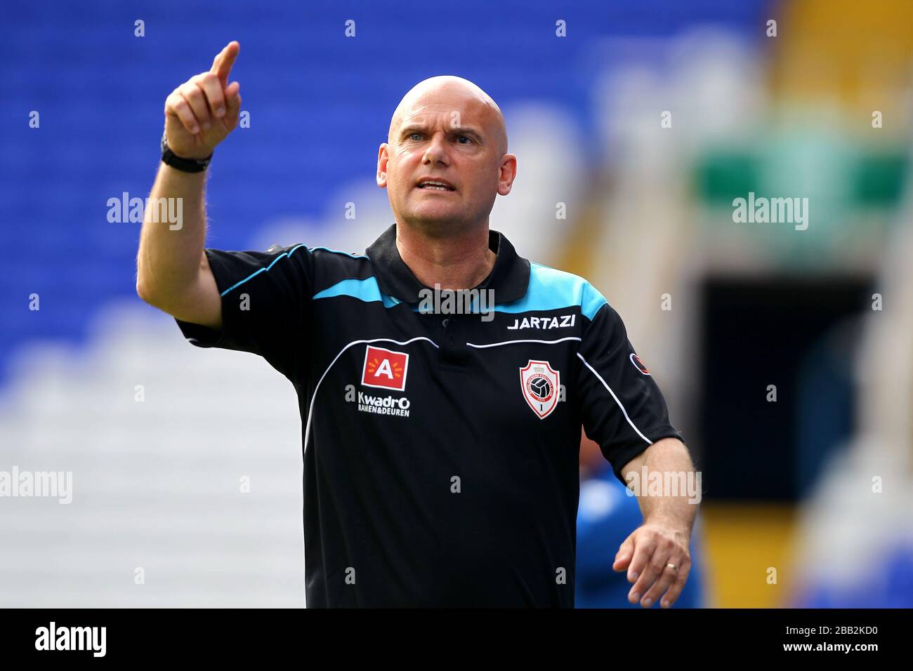 Dennis Van Wijk, Royal Antwerp manager Stock Photo Alamy