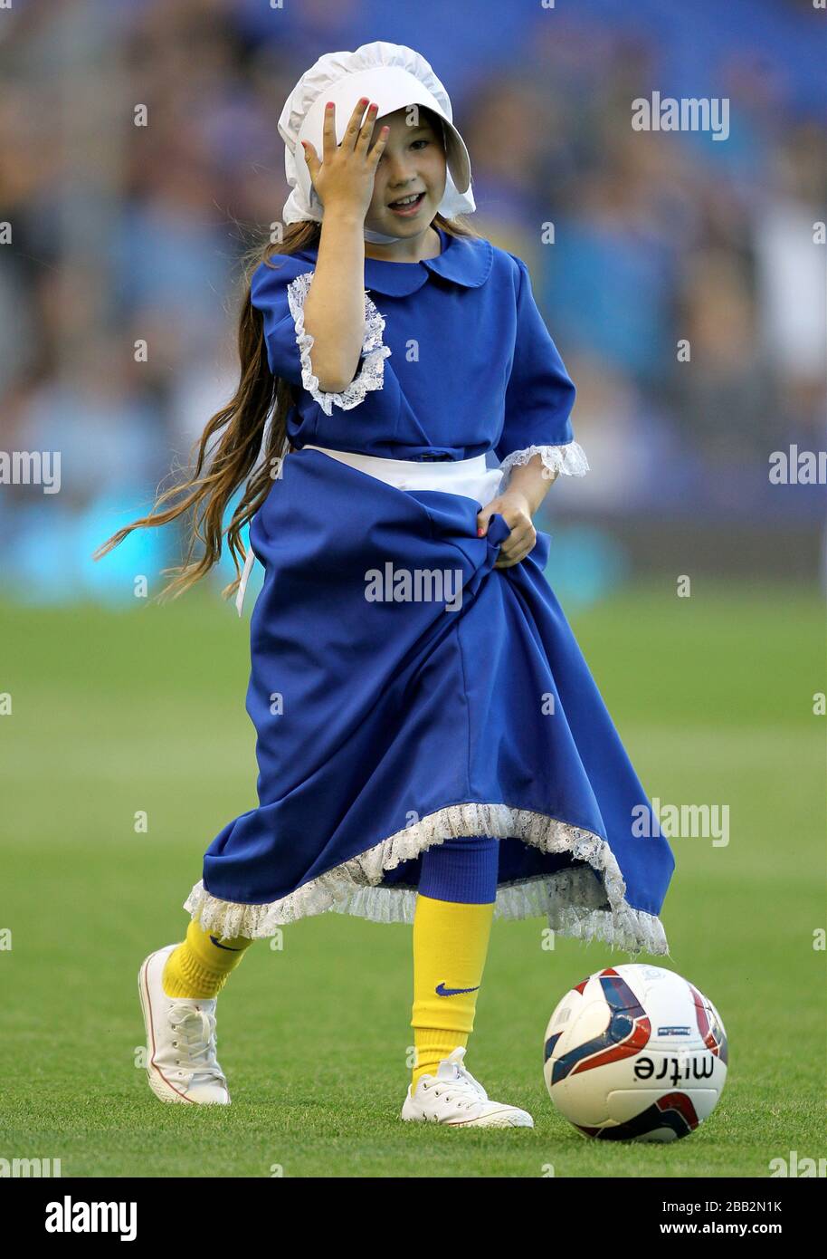 Everton Toffee Lady Stock Photo Alamy