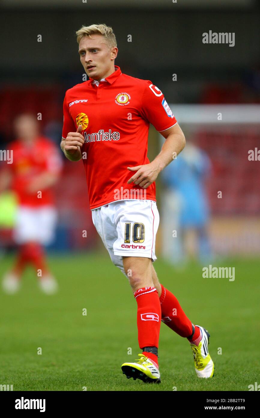 Ajay Leitch-Smith, Crewe Alexandra Stock Photo - Alamy