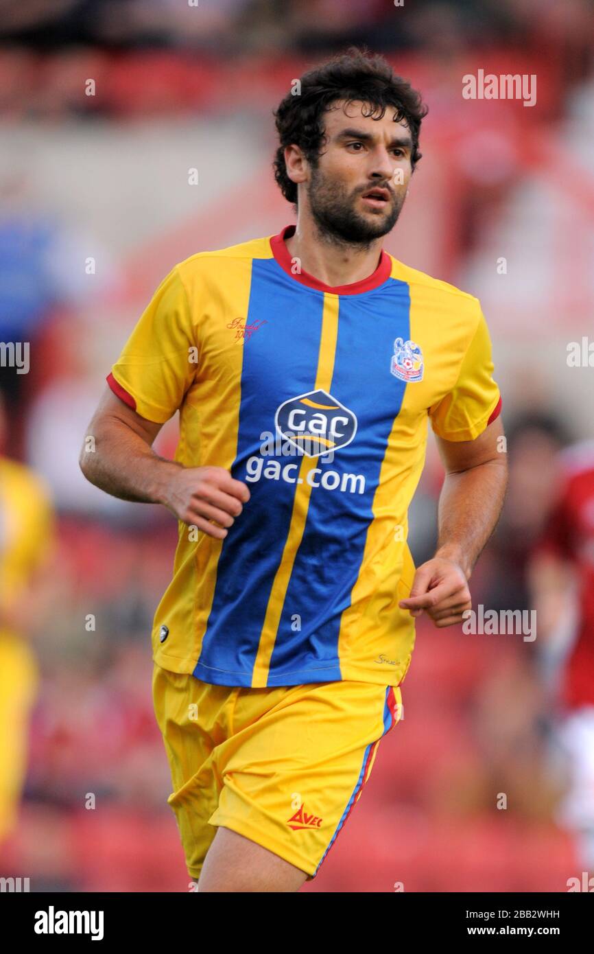 Mile Jedinak, Crystal Palace Stock Photo - Alamy