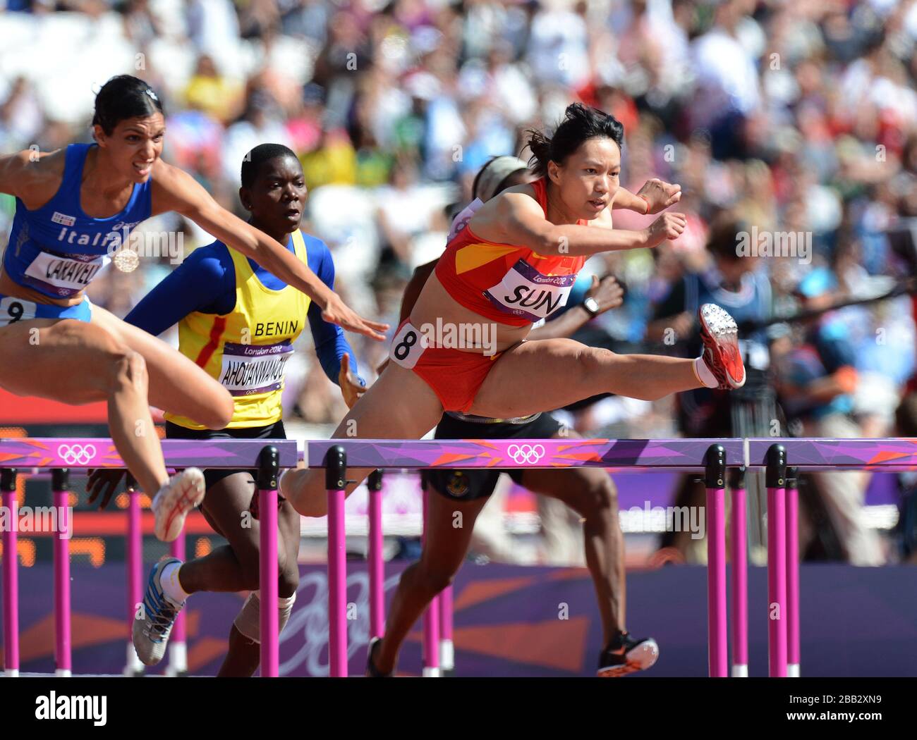 Womens 100m hurdles hires stock photography and images Alamy