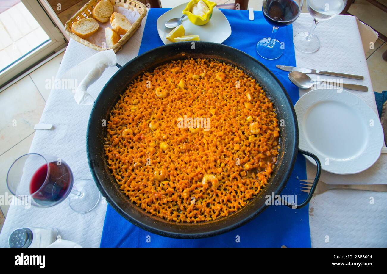 Paella. Valencia, Spain Stock Photo Alamy