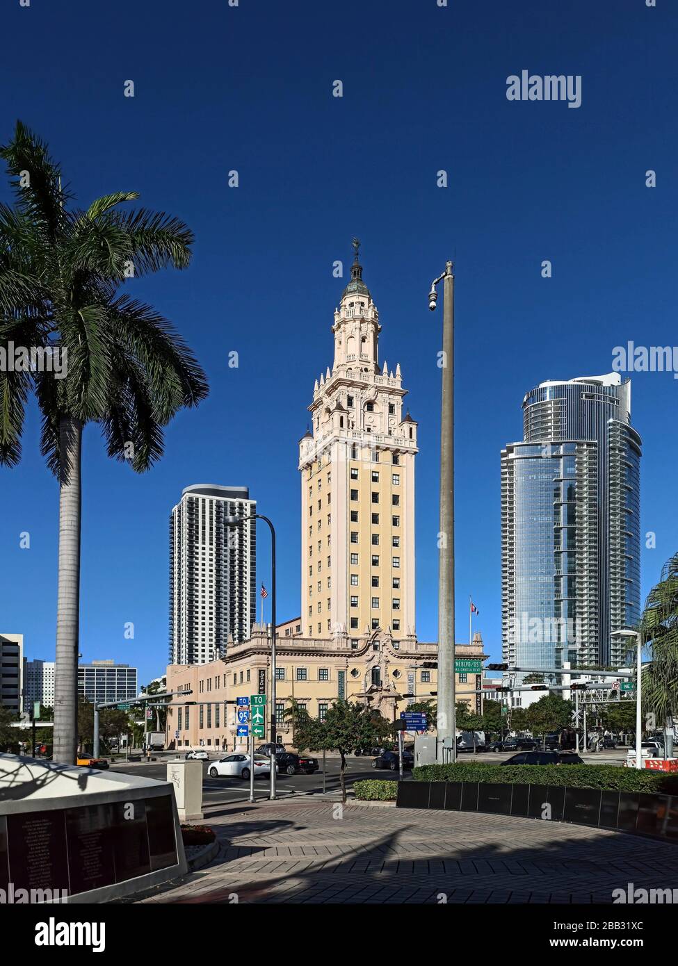 The Freedom Tower. Downtown Miami. Florida. USA. Stock Photo