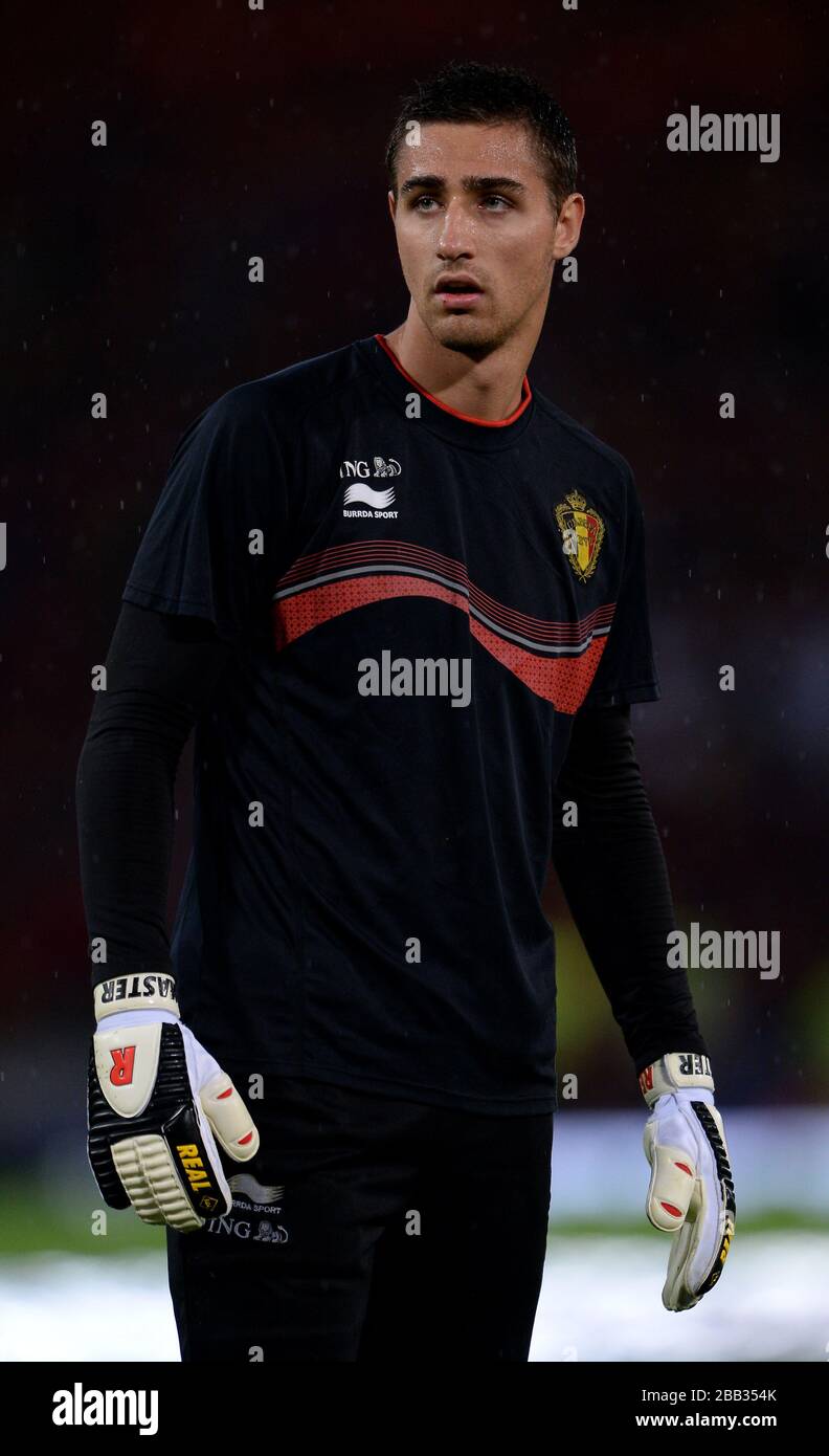Belgium goalkeeper Koen Casteels Stock Photo