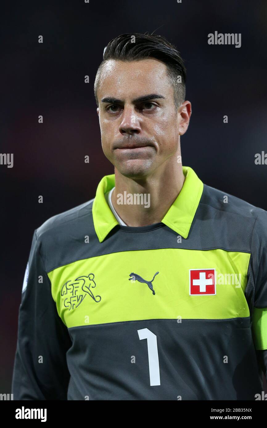 Switzerland goalkeeper Diego Benaglio Stock Photo