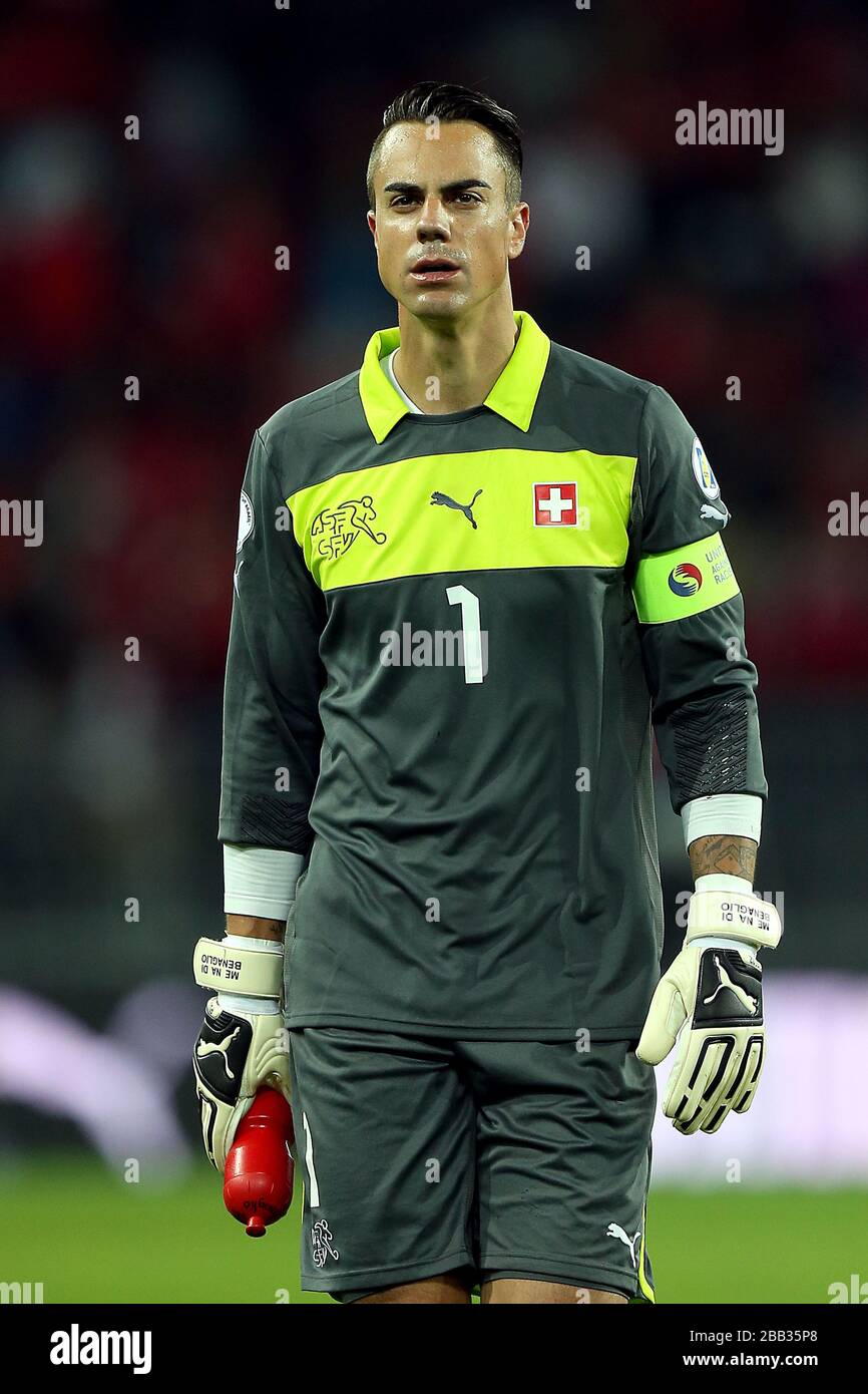 Switzerland goalkeeper Diego Benaglio Stock Photo