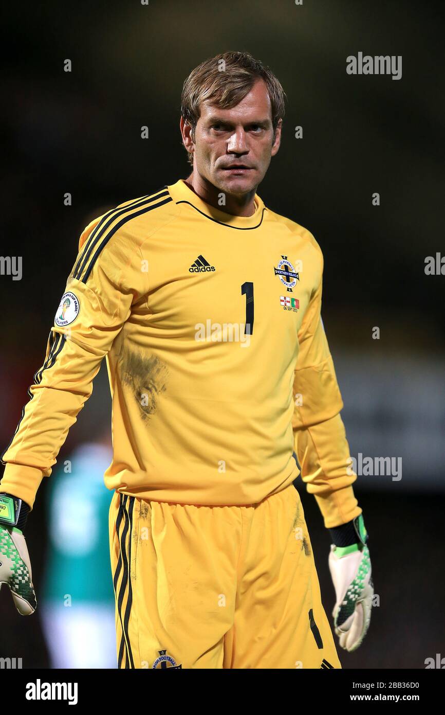 Northern Ireland goalkeeper Roy Carroll Stock Photo Alamy