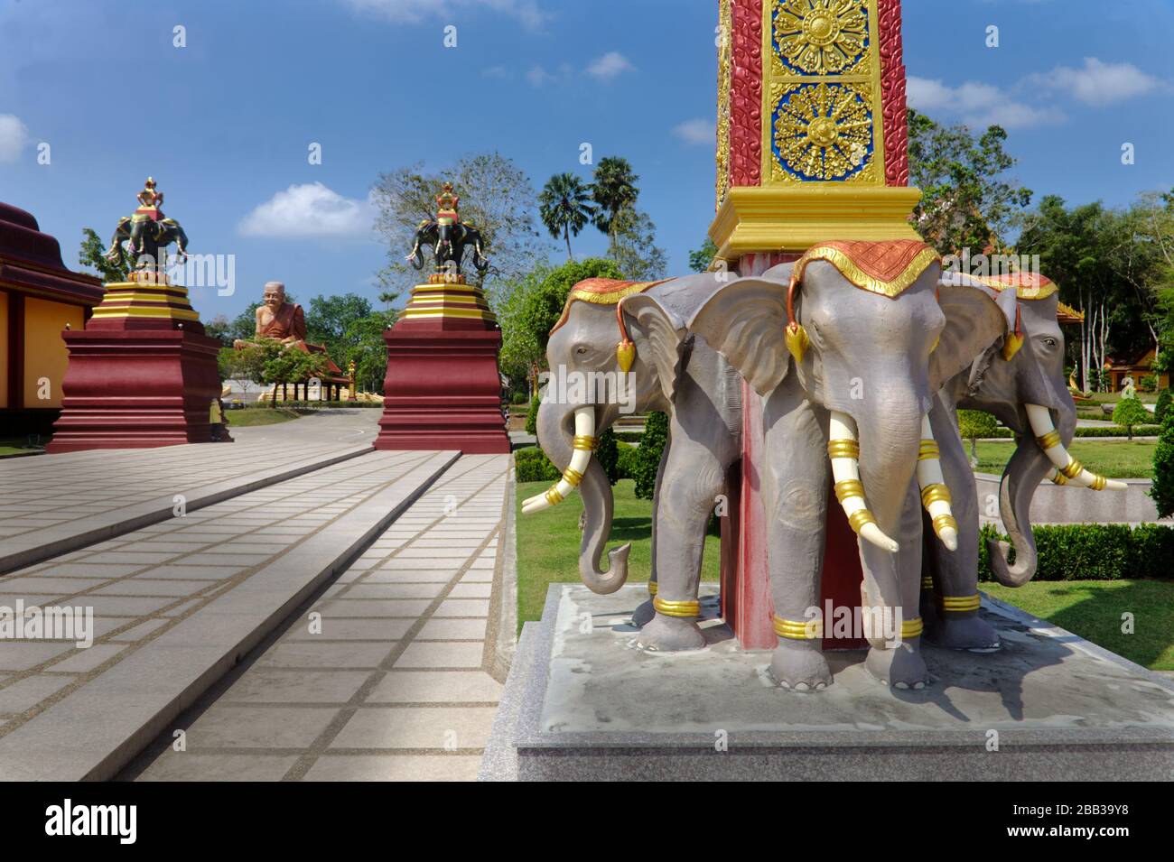 Asia thailand temple wat bang hi-res stock photography and images - Alamy