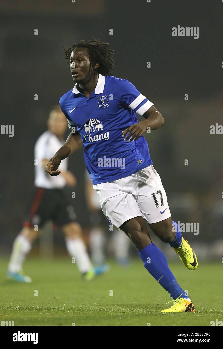 Romelu Lukaku, Everton. Stock Photo