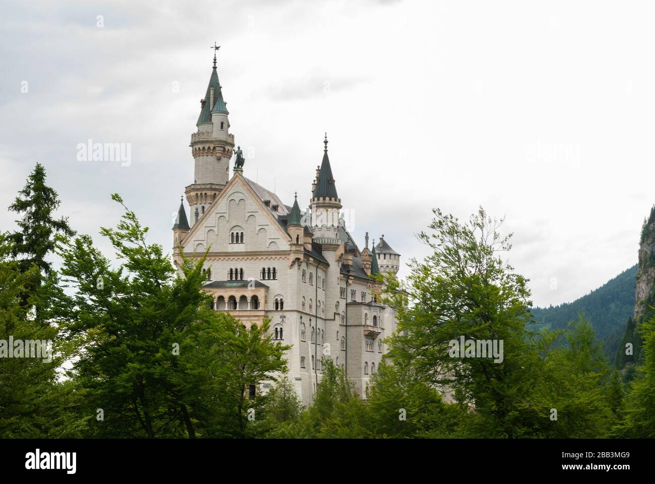 selective focus, a beautiful building in Germany Stock Photo