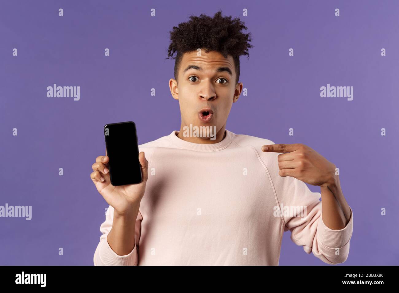 Closeup portrait of excited, cheerful young hispanic male geek talking