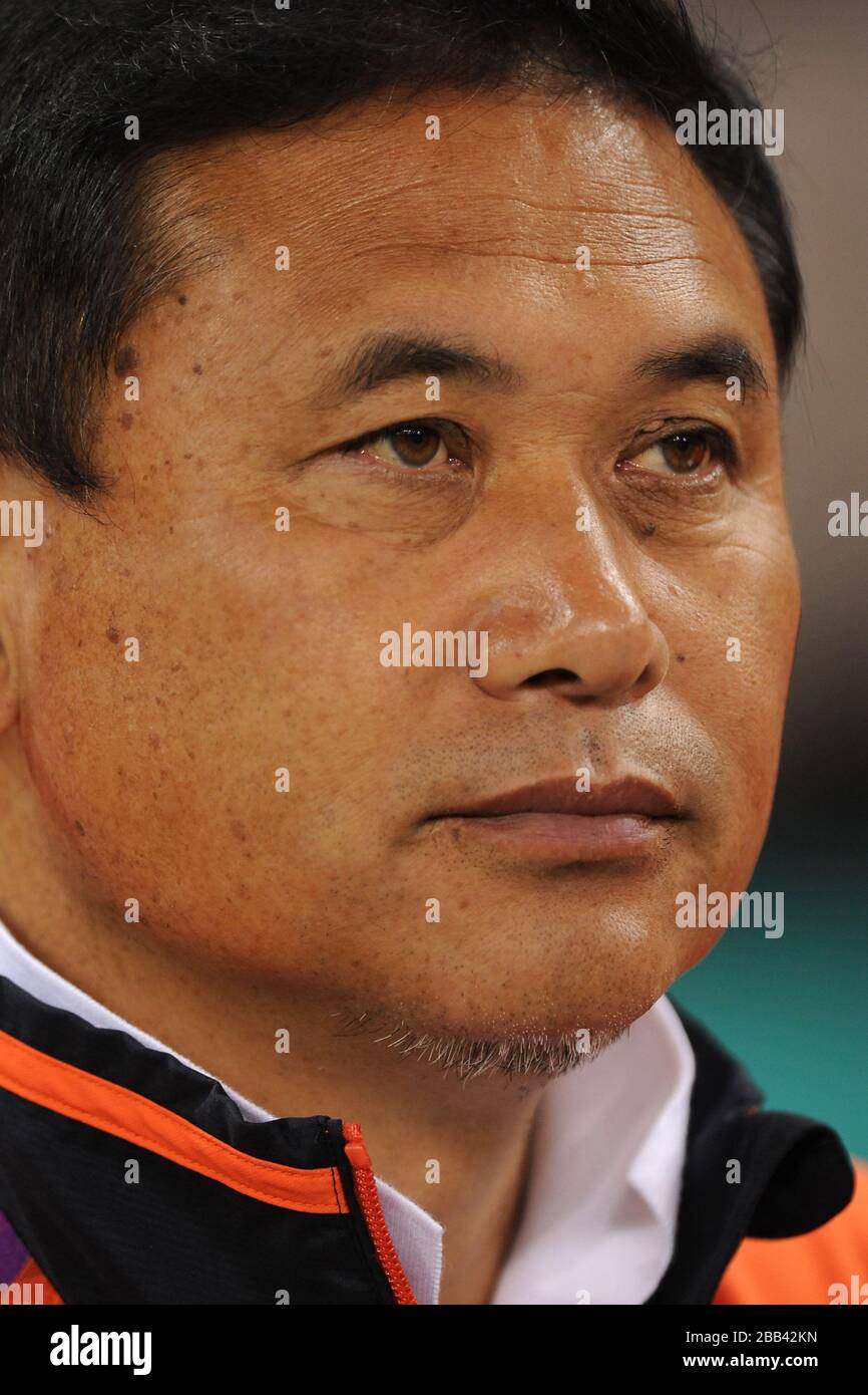 Japan head coach Norio Sasaki Stock Photo Alamy
