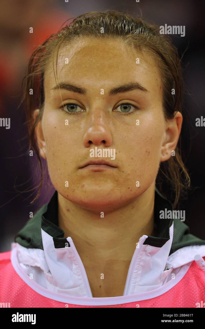 South Africa goalkeeper Roxanne Barker Stock Photo Alamy