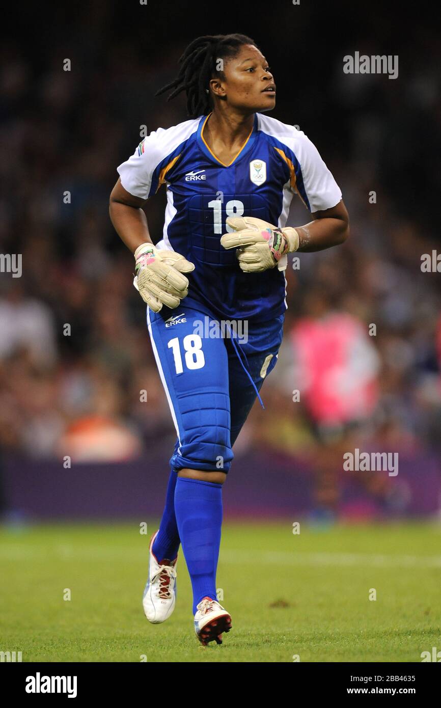 South Africa goalkeeper Thokozile Mndaweni Stock Photo Alamy