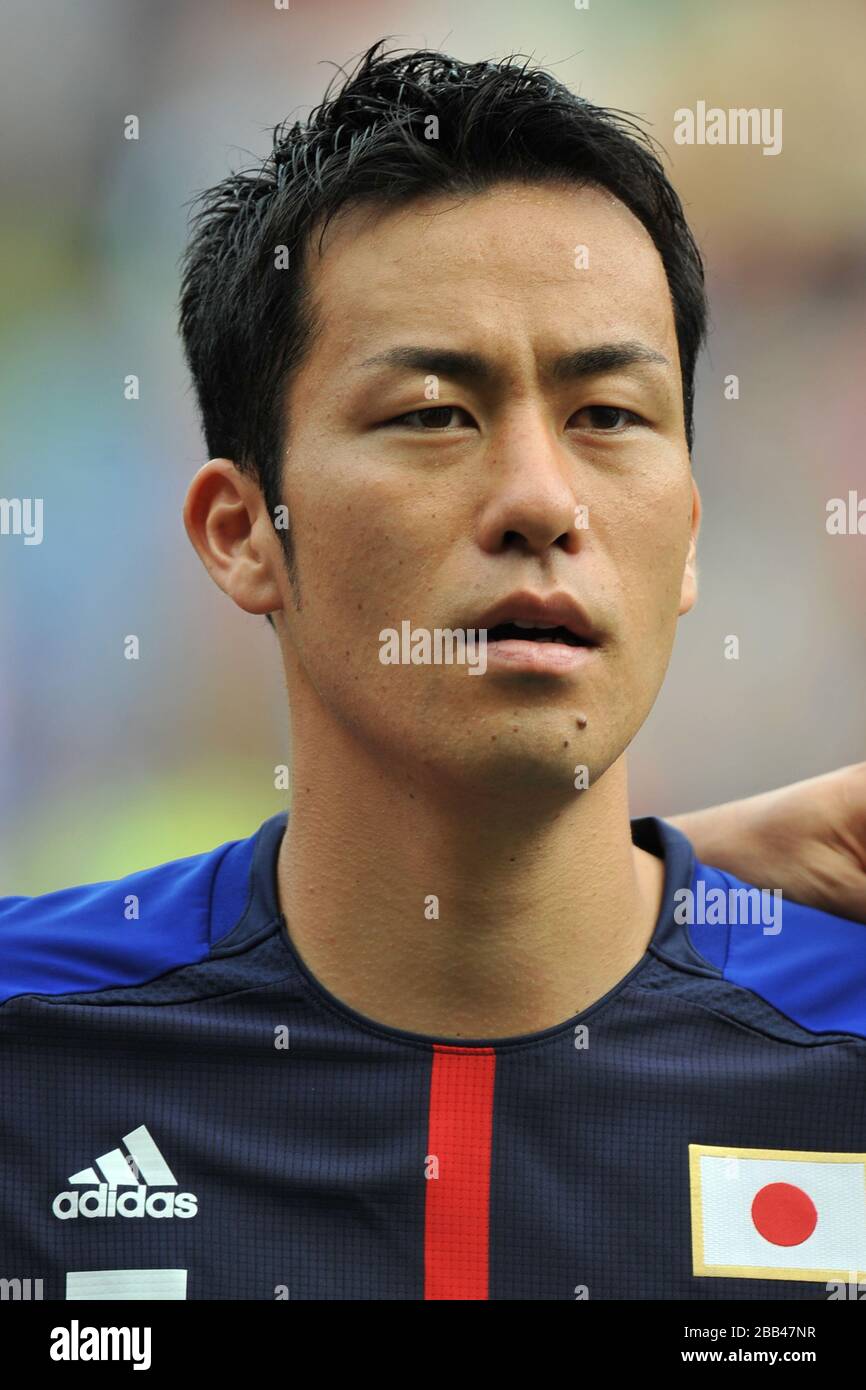 Japan's Maya Yoshida during the Group D match between Japan and Honduras at the City of Coventry Stadium. Stock Photo