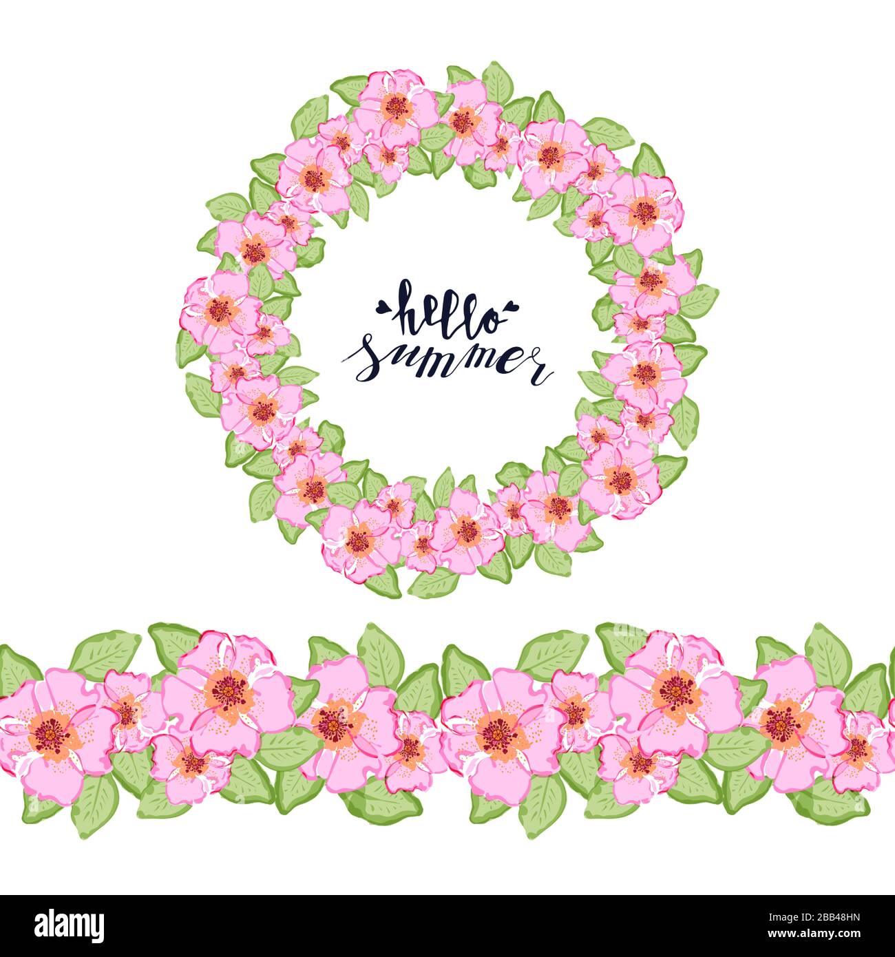 Black White Lace Flower Floral Red Pink Blue Rose Circle Round Wall paper Border