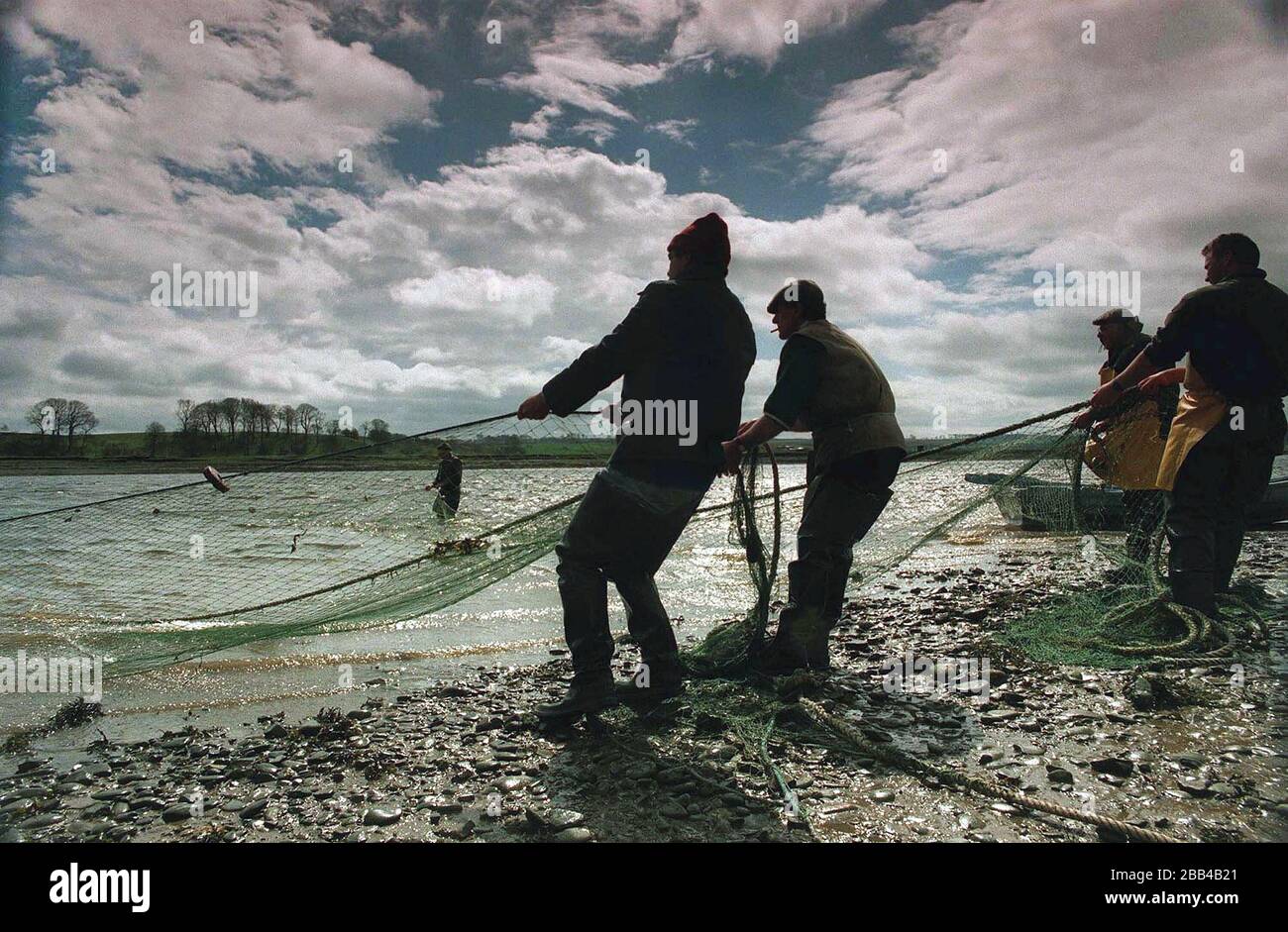 Salmon net fishing tweed hires stock photography and images Alamy